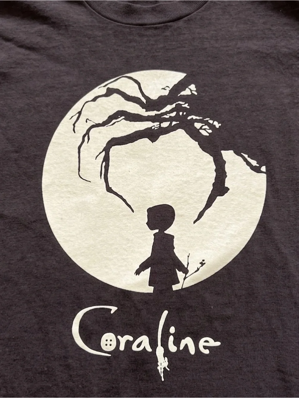 Gildan Coraline Brown Graphic Tee